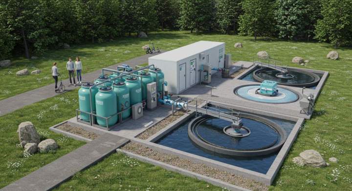 6. Micro station d'épuration